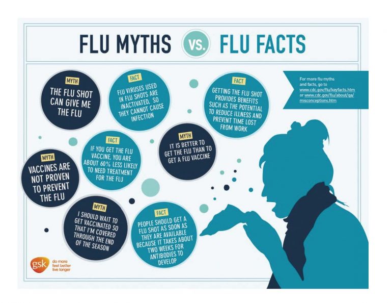 Flu myths vs flu facts maniilaq association